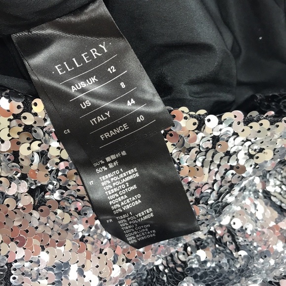 Ellery Sequin Wide Leg Trousers - Picture 11 of 14